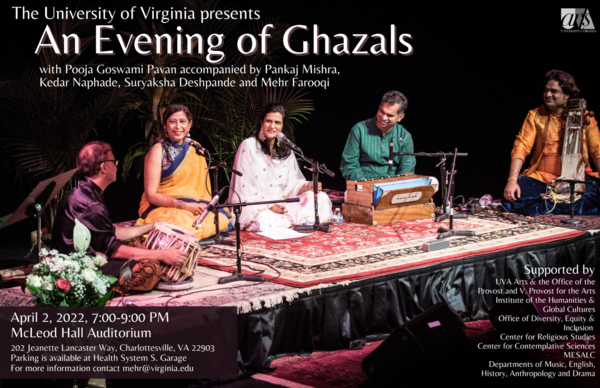 Evening of Ghazals poster